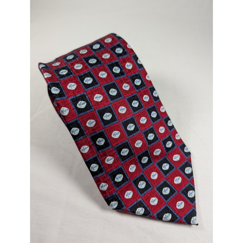 Pfizer Theme men's tie